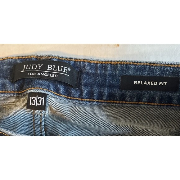 Judy Blue Jeans Women’s 13/31 Aztec Stripe Relaxed Fit Mid Rise Stretch Denim - Picture 3 of 11